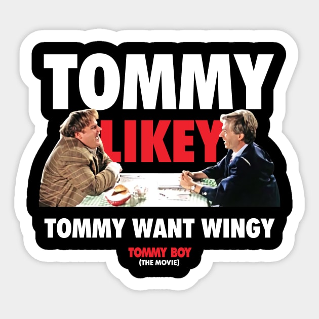 Tommy Boy - Tommy Likey Sticker by Hoang Bich